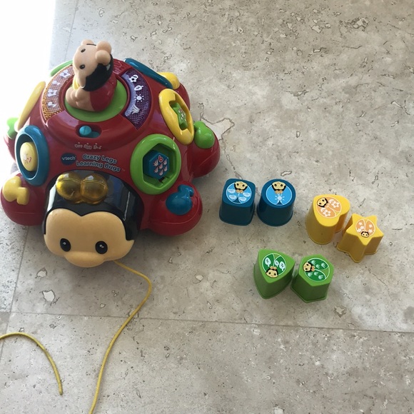 🍁💕HP x2💕EUC Vtech Crazy legs Learning bugs toy - Picture 3 of 3